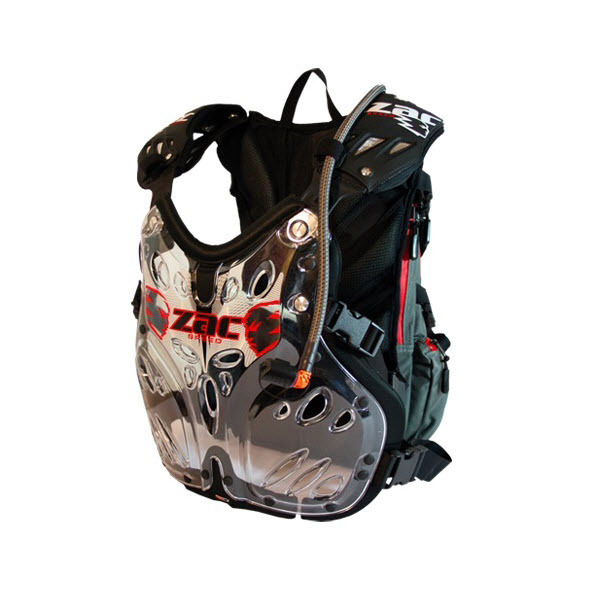 ZAC SPEED RECON ARMOUR & HYDRATION PACK BACKPACK MOTOCROSS CHEST