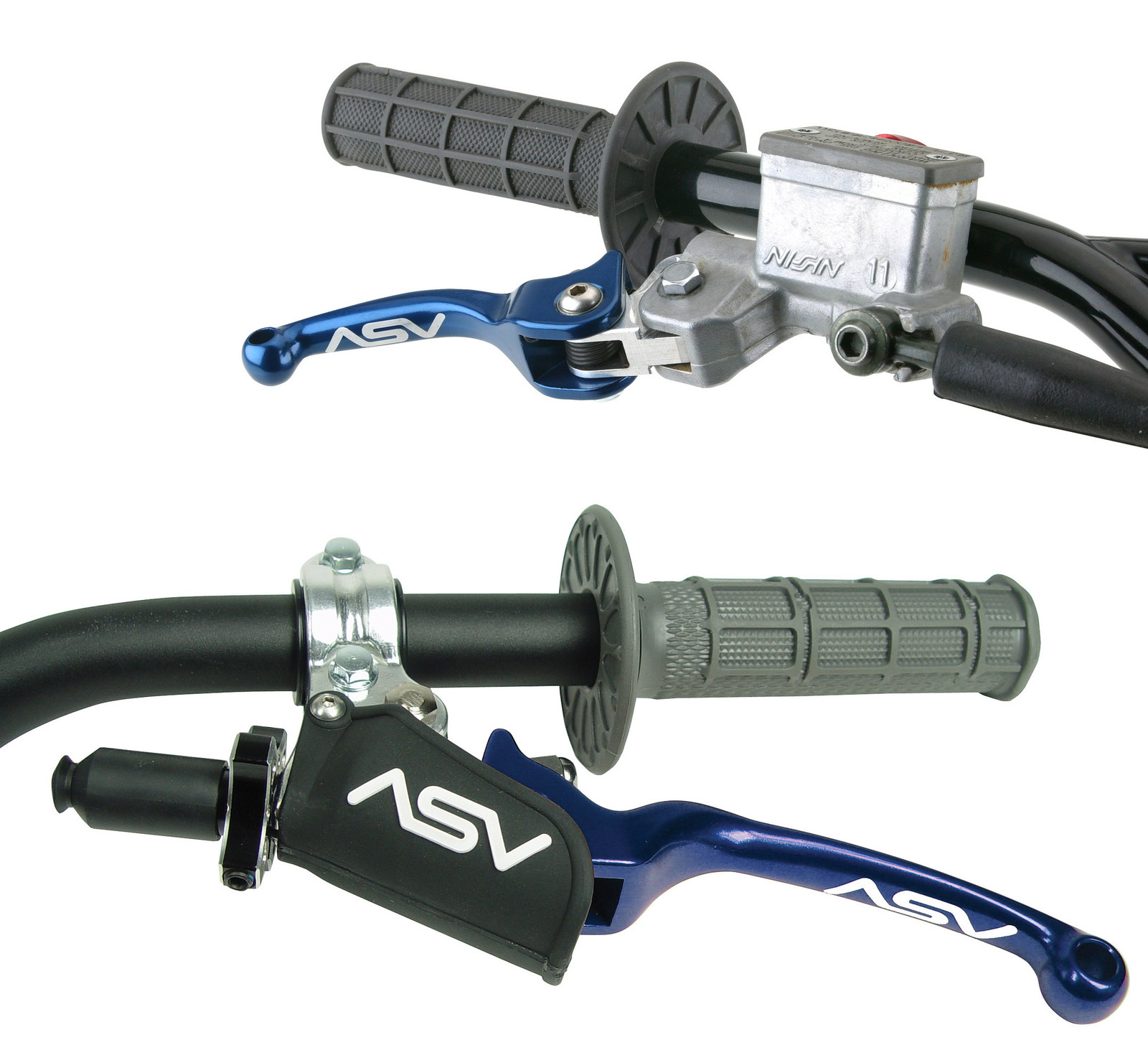 YAMAHA YZ85 20022015 ASV F3 CLUTCH ASSEMBLY & BRAKE LEVER BLUE