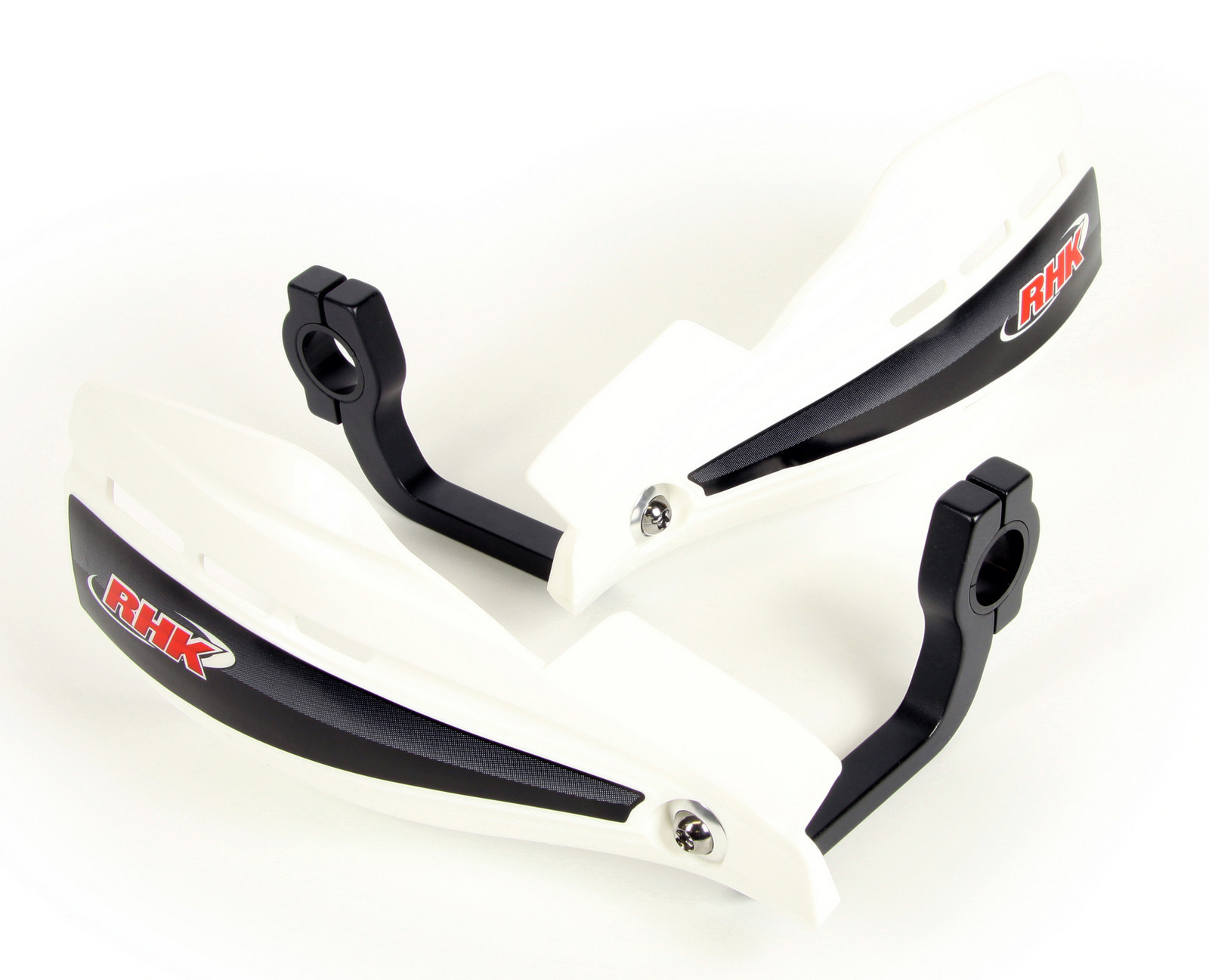 HUSQVARNA WR300 RHK XS ENDURO HANDGUARDS MX HAND GUARDS WHITE HUSKY