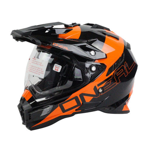 ONEAL SIERRA DUAL PURPOSE MOTORCYCLE ADVENTURE HELMET ORANGE