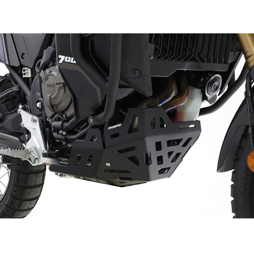 CrossPro Aluminium MX Engine Guard Fits Yamaha Tenere 700 Black