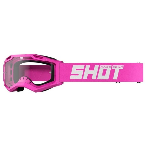 Shot Assault 2.0 MX Motocross Goggles Neon Pink