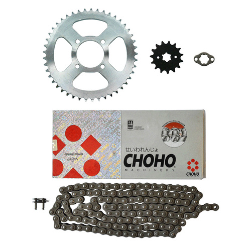 Honda Ct110 - Postie Motorcycle X-Ring Chain / Sprocket Kit - Pre 98 #Ckit2 
