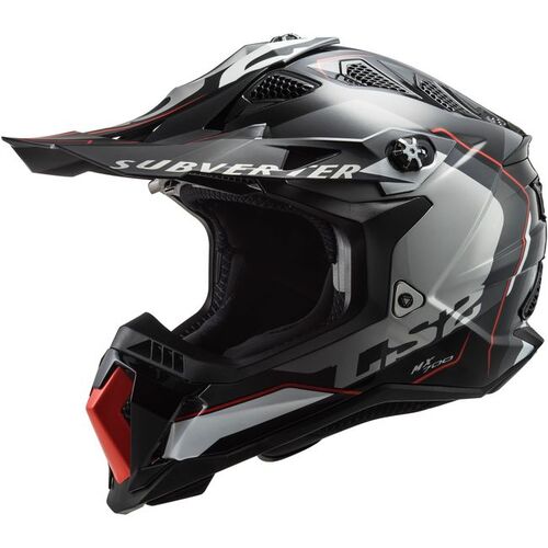 LS2 Helmet MX700 Subverter Evo Arched Black Titanium