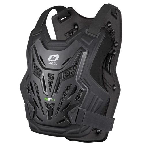 Oneal Split Chest Protector Motocross MX Body Armour Black L/XL Adult