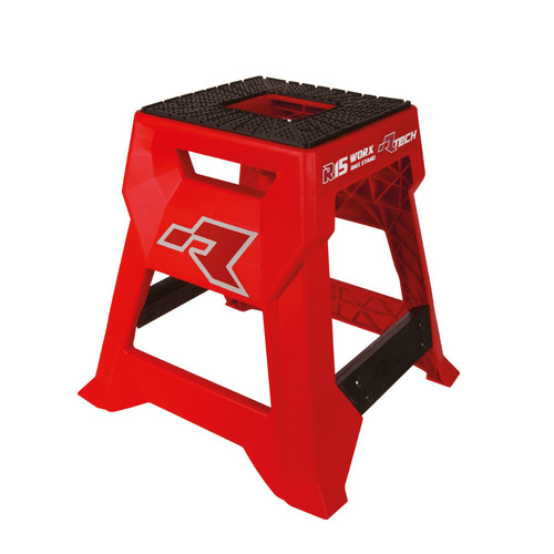 Rtech R15 Motorcycle Worx Bike Stand Red