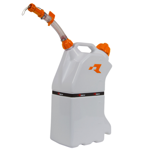 GAS CAN RTECH 15 L ORANGE WITH QUICK FILL