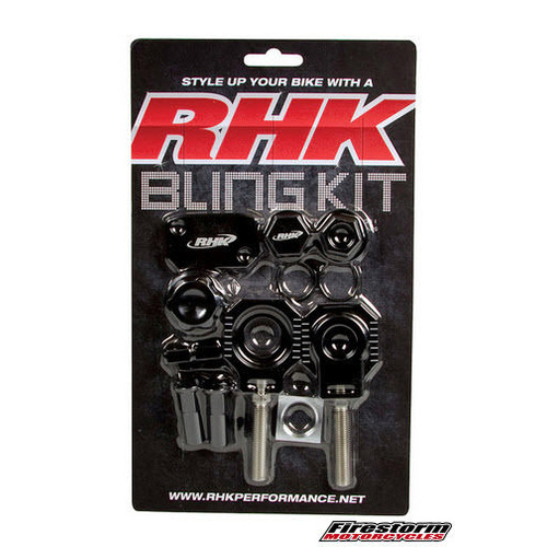 Kawasaki KX250F 2008 - 2010 RHK Bling Kit - Black 