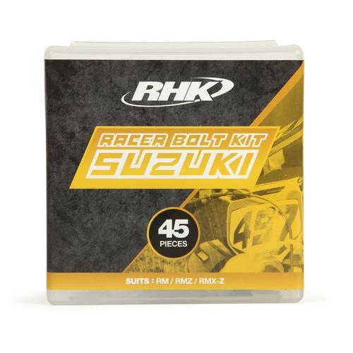 RHK Suzuki RM125 RM250 RMZ250 RMZ450 RM 85 Racer 45Pc Bolt Kit