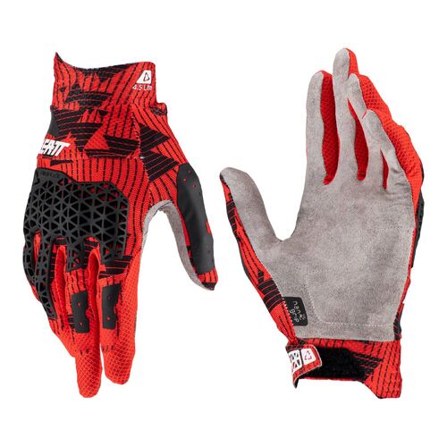 Leatt 4.5 Lite MX Motocross Gloves Red