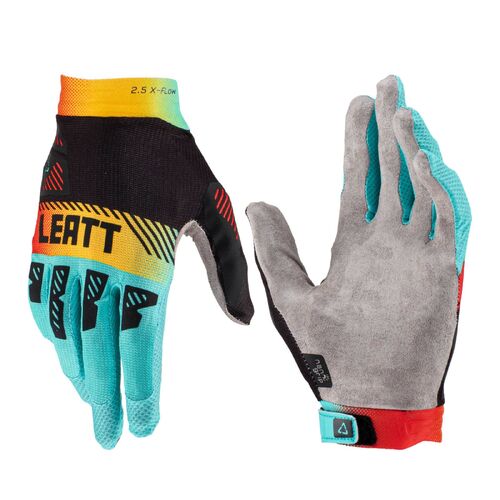 Leatt 2.5 X-Flow MX Motocross Gloves Fuel
