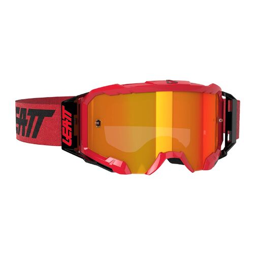 Leatt 5.5 Velocity MX Goggles Iriz Red Red Lens 28%