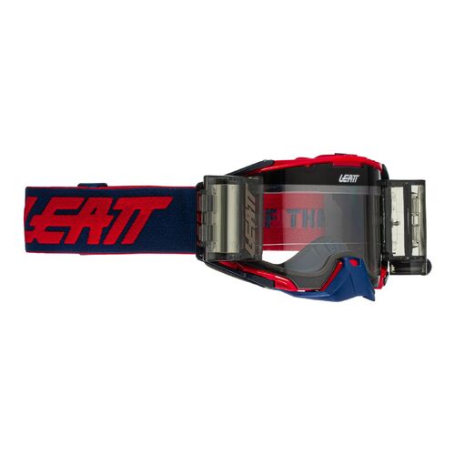 Leatt 6.5 Velocity MX Goggles Roll-Off Red/Blue Clear 83%