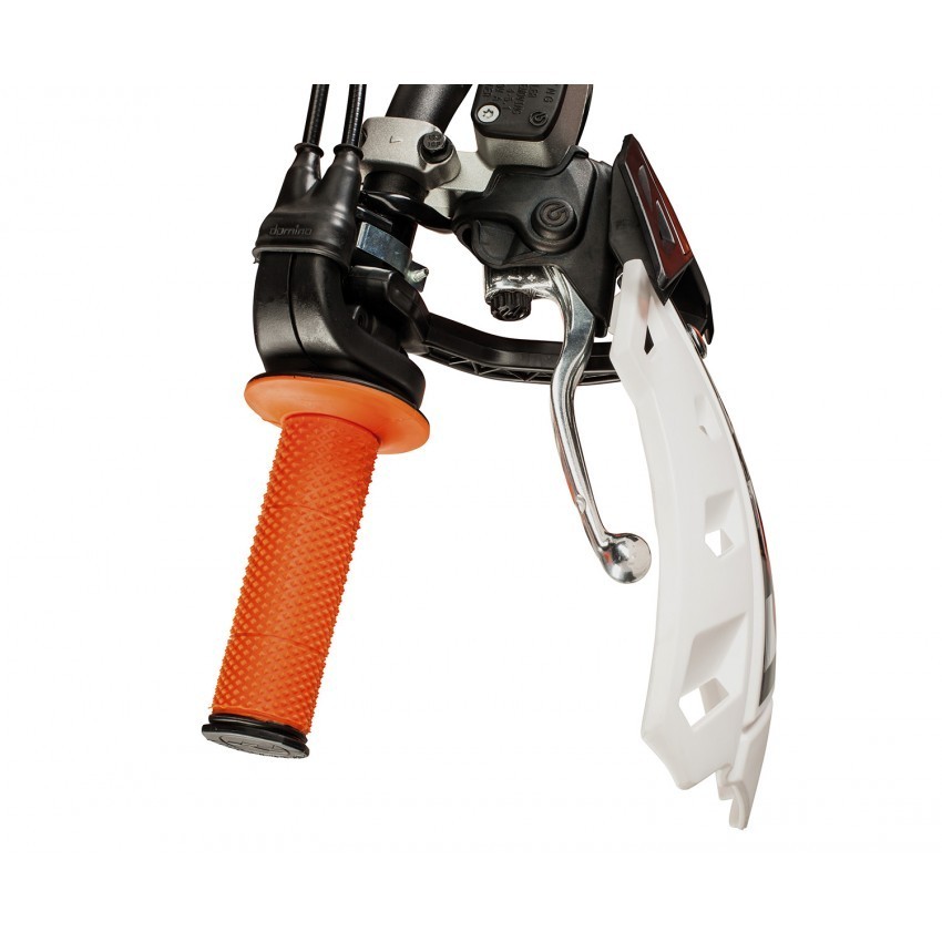 KTM 125 SX Rtech Flex MX Vented Handguards Motocross Hand Guards White