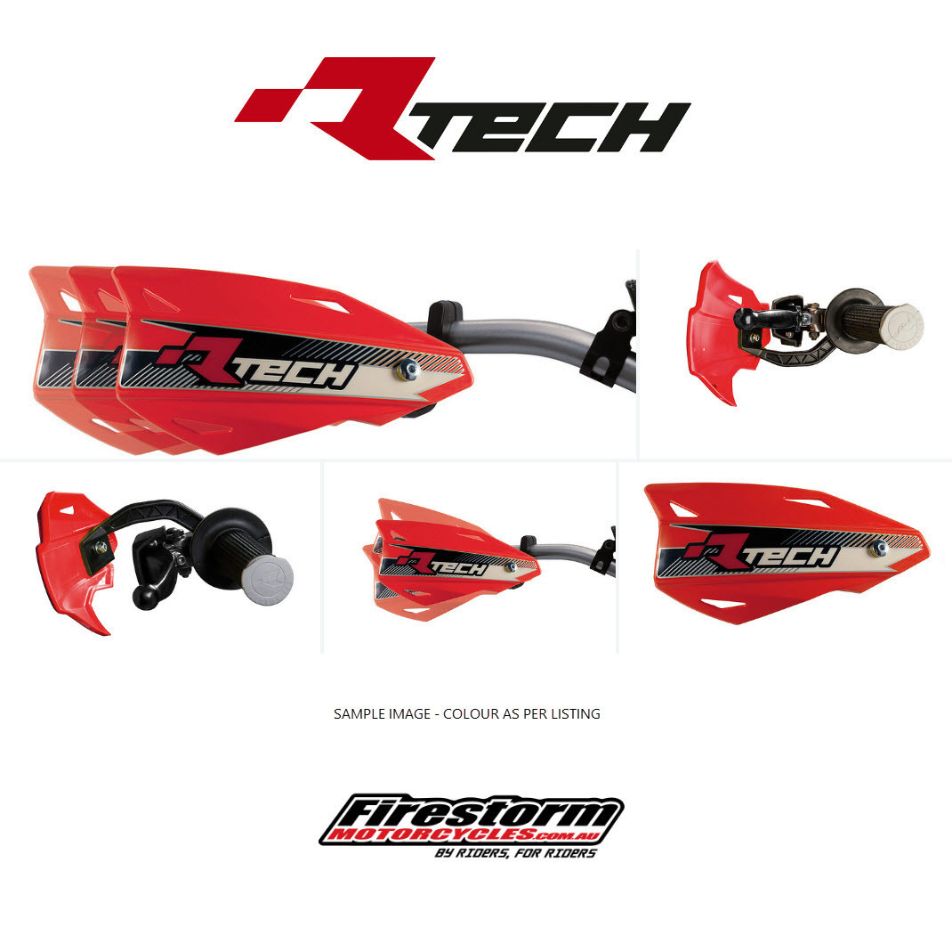 HONDA XR250R RACETECH VERTIGO MX HANDGUARDS MOTOCROSS HAND GUARDS ORANGE Racetech