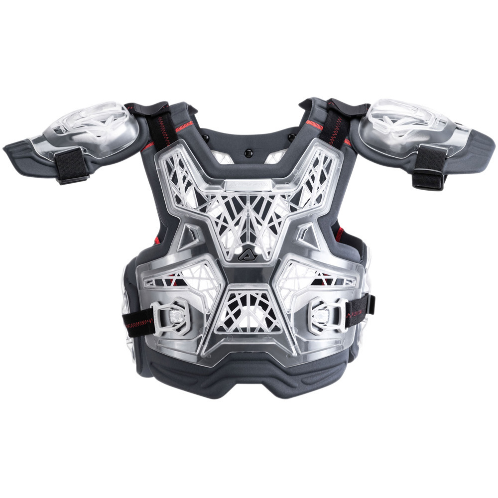 Acerbis Junior Kids MX Motocross Body Armour Black/Clear