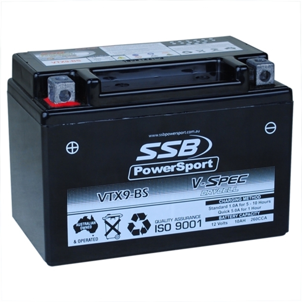 Permanent fortryde undertrykkeren Suzuki GSF1250 Bandit 2007 - 2016 SSB Agm Battery