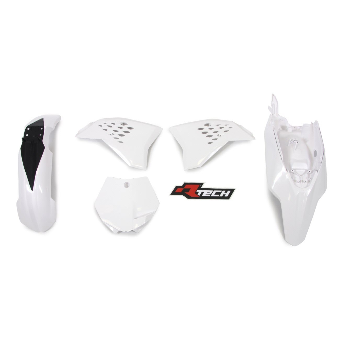 KTM 65 SX 2015 Racetech White Plastics Kit