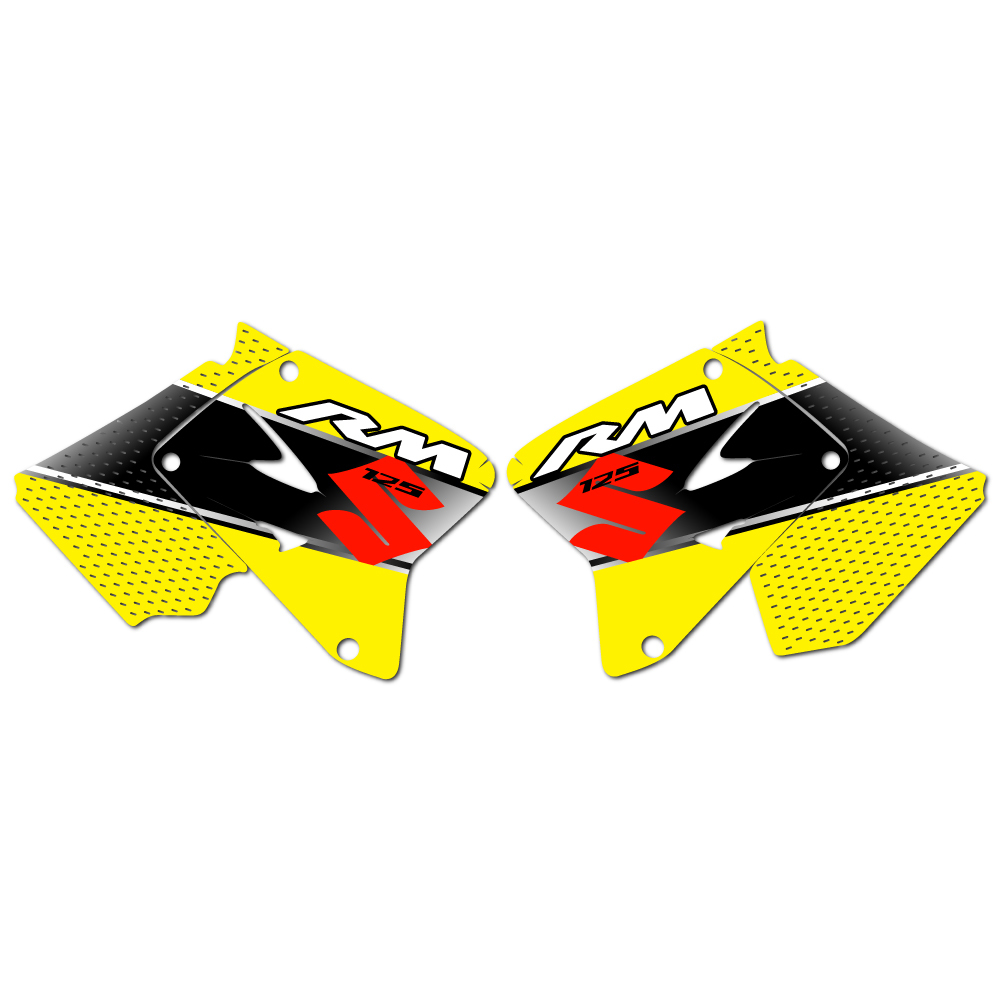 Suzuki RM125 2001 Graphics Kit OEM Replica Stickers Generic