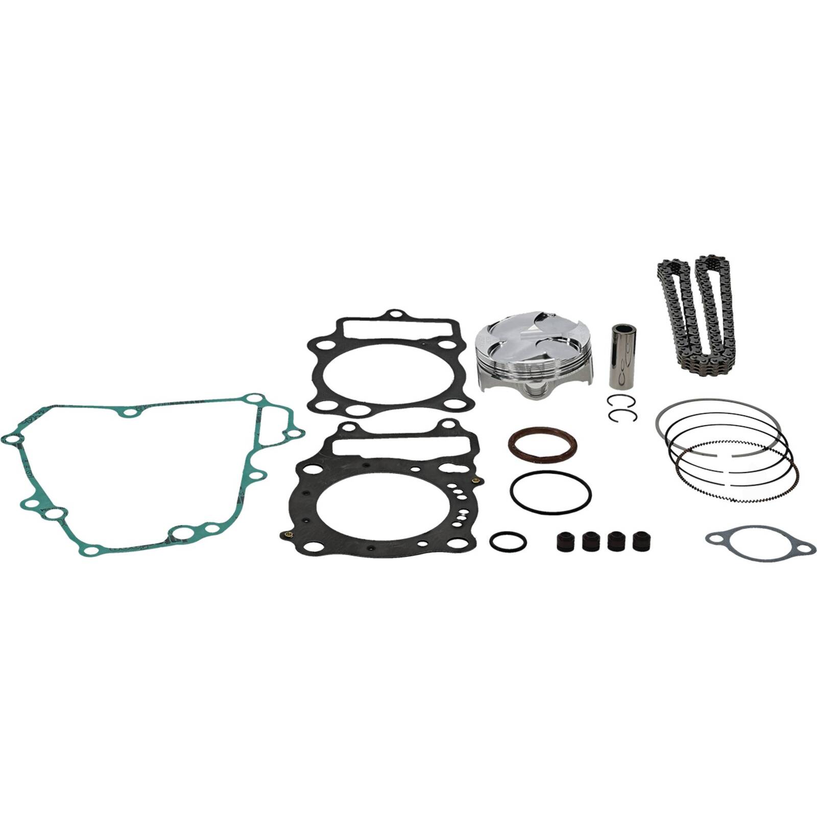 YAMAHA YZ250F VERTEX TOP END REBUILD PISTON GASKET KIT 2004 D 76.97MM 12.51 Vertex