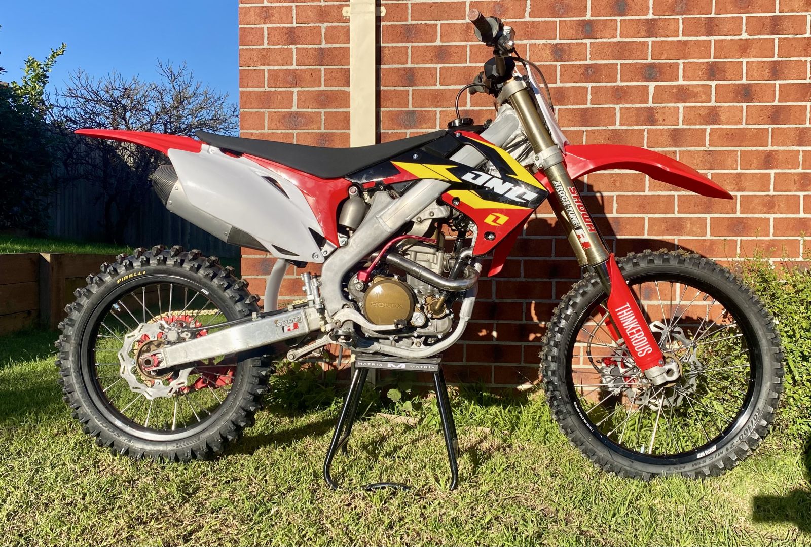 Honda CRF250R 2010 270cc big bore kit and restoration