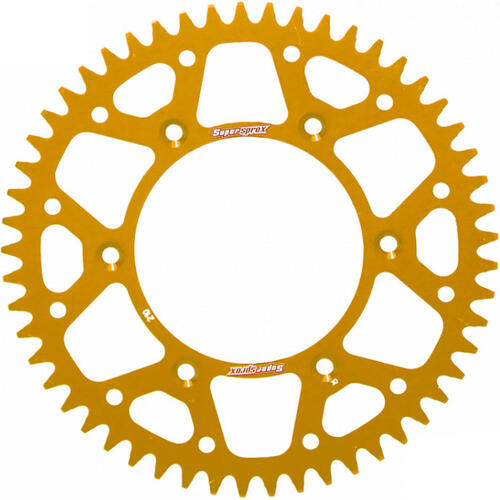Gas-Gas EC125 MARZOccHI 2003-2009 47t Gold Supersprox Rear Sprocket Alloy
