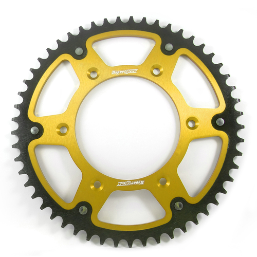 Suzuki DR-Z400E 2000-2025 Supersprox Stealth Rear Sprocket 47t Composite Silver