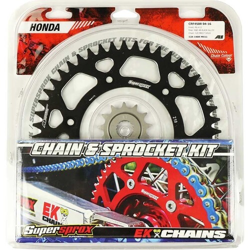 Ducati 1100 Hypermotard Evo SP 2010-2011 Supersprox Chain & Sprocket Kit 15t/42t Aluminium Black Rear