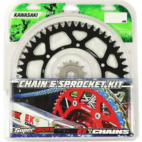 KTM 150 EXC TBI 2024 Supersprox Chain & Sprocket Kit 13t/48t Aluminium Black Rear