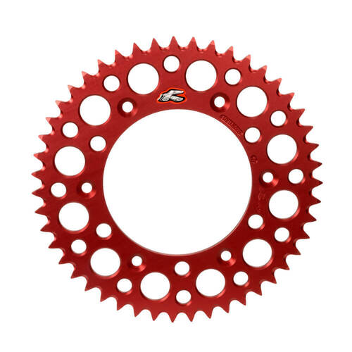 Honda CR250R 1992-1995 Renthal Red Ultralight 48t Rear Sprocket Aluminium