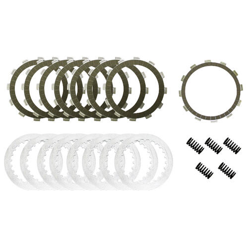 Honda CRF250R 2008-2009 Psychic Clutch Kit Fibres Steels & Heavy Duty Springs 