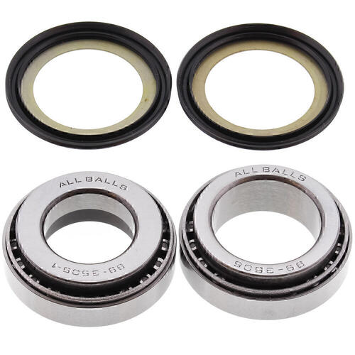 Yamaha XS500 1975-1977 All Balls Motorcycle Steering Bearing & Seal Kit 