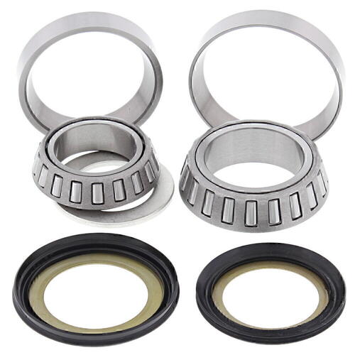For Suzuki TS125 1971-1972 All Balls Motorcycle Steering Bearing & Seal Kit 