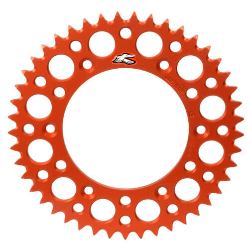 Husqvarna TC250 2014-2015 Renthal Orange Ultralight 53t Rear Sprocket Aluminium