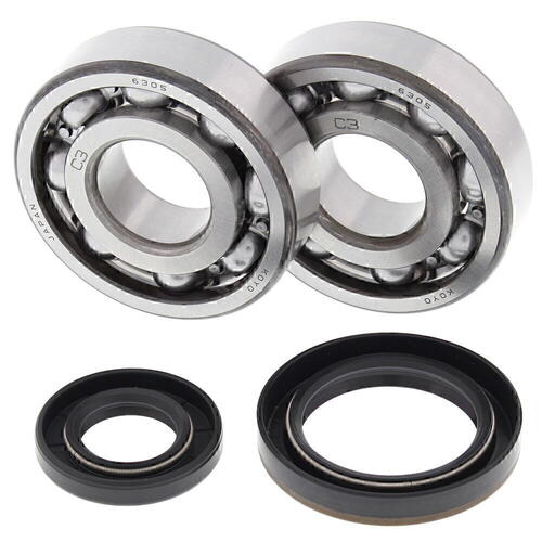 For Suzuki RM250 1989-1993 Main BeaRings & Crank Seal Kit All Balls