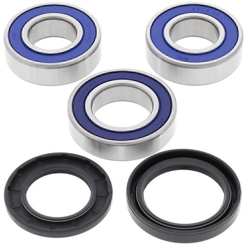 Kawasaki ZXR750 Zx 1991-1995 All Balls Motorcycle Rear Wheel Bearing and Seal Kit 