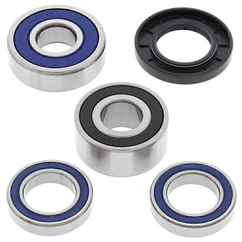 For Suzuki TS125 1975-1977 All Balls Motorcycle Rear Wheel Bearing and Seal Kit 