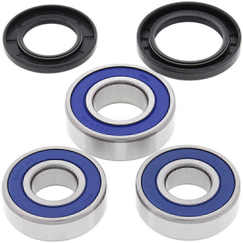 Kawasaki ZX-6R Zx600 1995-1997 All Balls Motorcycle Rear Wheel Bearing and Seal Kit 