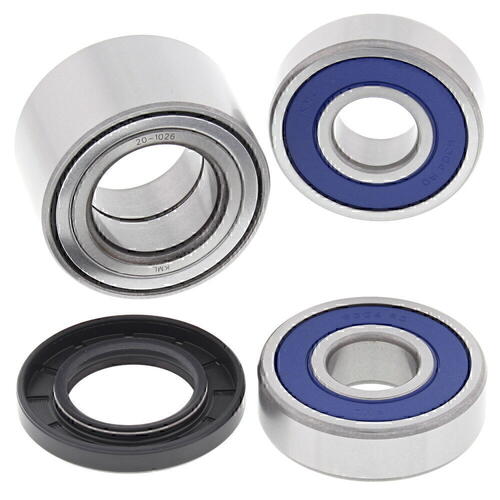 Indian Chief Vintage 2014-2021 All Balls Motorcycle Rear Wheel Bearing and Seal Kit 