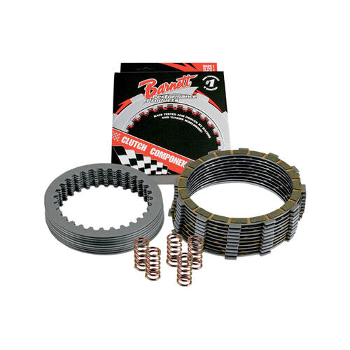 Kawasaki KX250 1992-2007 Barnett Complete Clutch Plate & Springs Kit Carbon Fibre