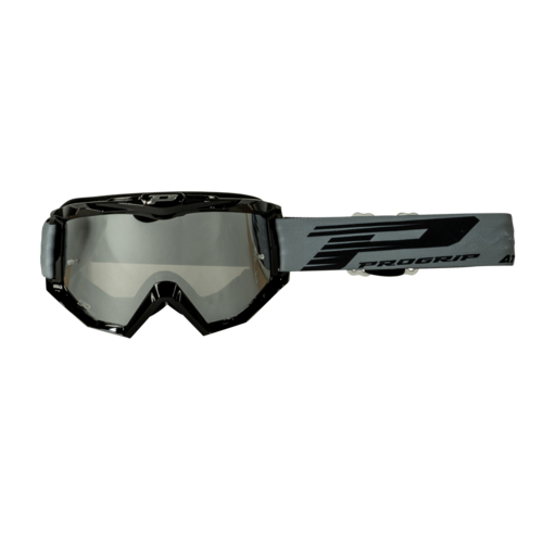 Progrip Atzaki 3201 Black MX Motocross Goggles With Uv Lens