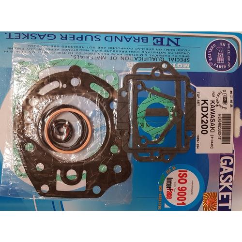 Kawasaki KDX200 1989-1994 Top End Gasket Rebuild Kit 