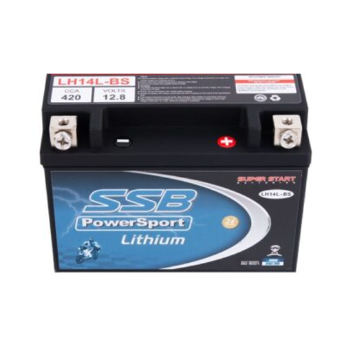 Buell 1125R 2008-2010 SSB PowerSport High Performance Lithium Battery LH14L-BS