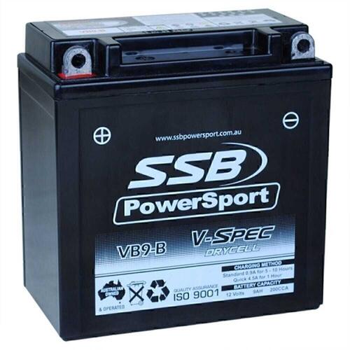 Malaguti 200 Phantom MX 2005 SSB AGM 12V Battery High Performance