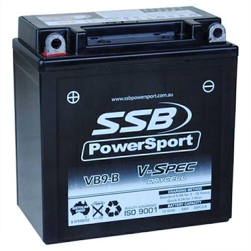 For Suzuki T500 1968-1975 SSB AGM 12V Battery High Performance