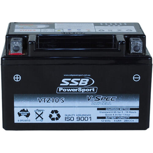 MV Agusta F3 800 RC 2015-2022 SSB V-Spec High Performance AGM Battery VTZ10-S
