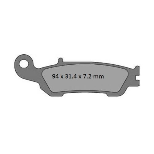 Yamaha WR250F 2017 Pro-X Disc Brake Pads Front Direct Replacement