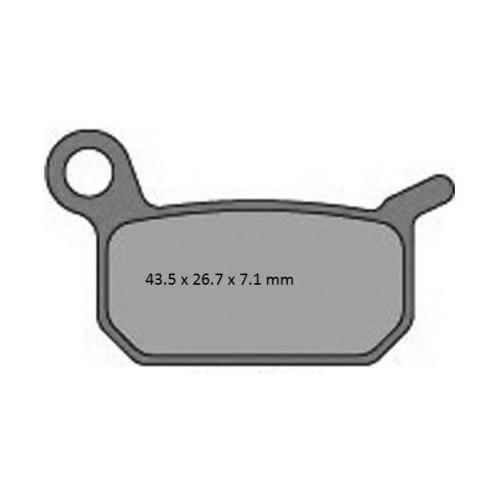 KTM 50 SX 2002-2008 Pro-X Disc Brake Pads Front Direct Replacement