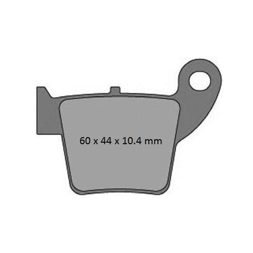 Honda CRF450RX 2017-2018 Pro-X Disc Brake Pads Rear Direct Replacement