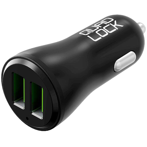 Quad Lock Dual USB 12V Car Charger